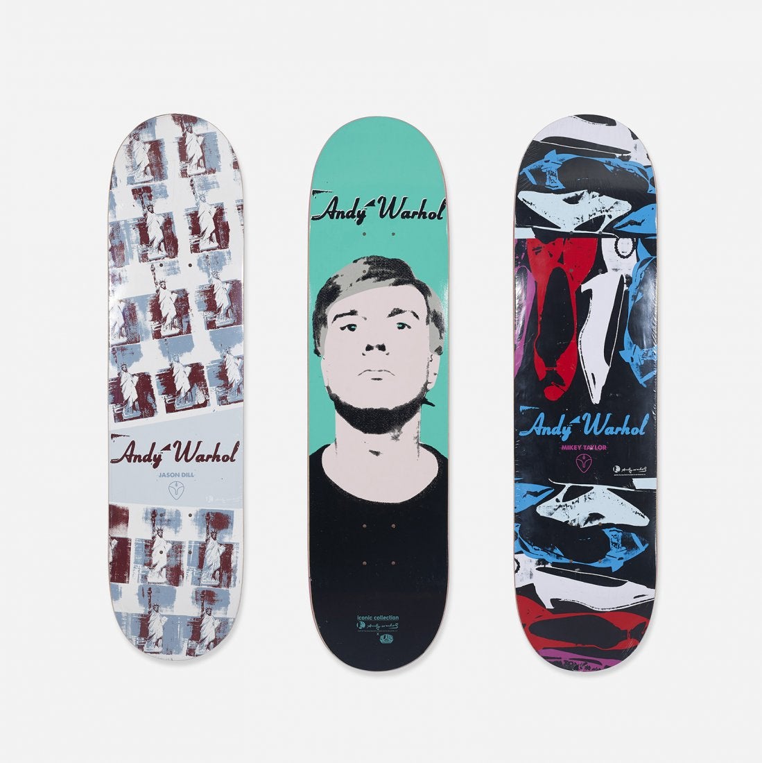 Andy Warhol Alien Workshop Series 2 Skateboard Decks