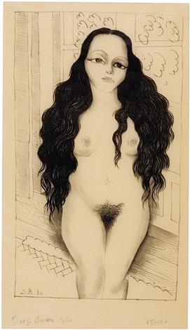 Nude with Long Hair (Dolores Olmedo)