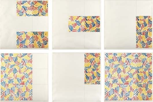 Six Lithographs (after Untitled 1975) (Gemini, 26.82-87; ULAE, 174-179)