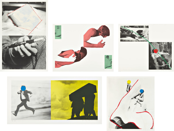 A Suite of Five Lithographs from Tristam Shandy (Sharon Coplan Hurowitz 31-35)