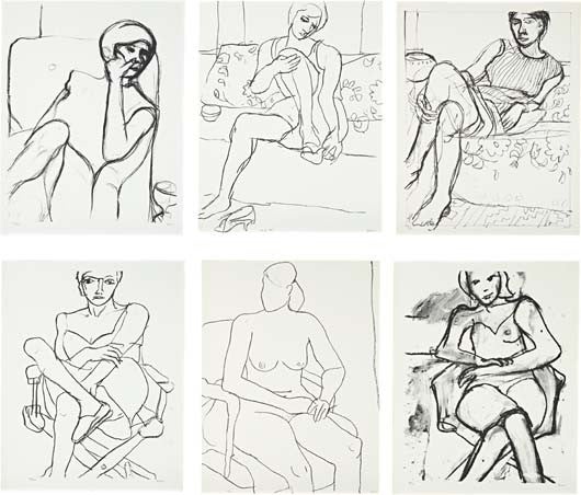 Seated Woman Series