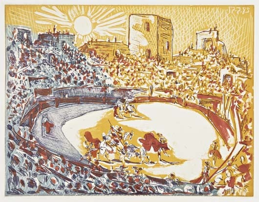 Corrida en Arles (Baer 887)