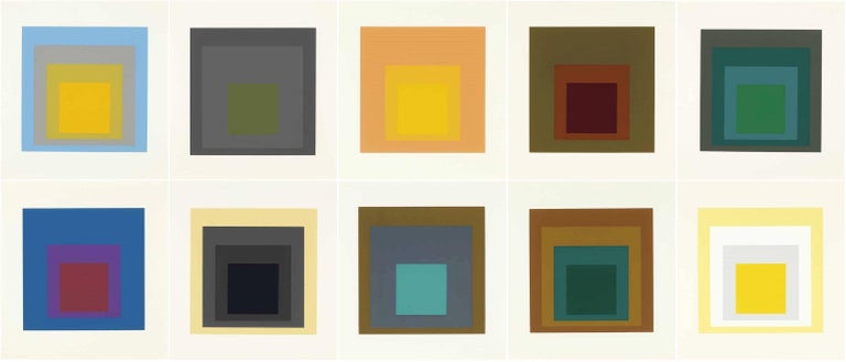 Homage to the Square: Ten Works by Josef Albers