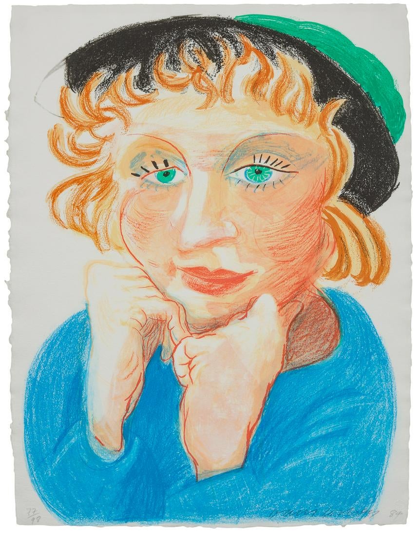 Celia with Green Hat