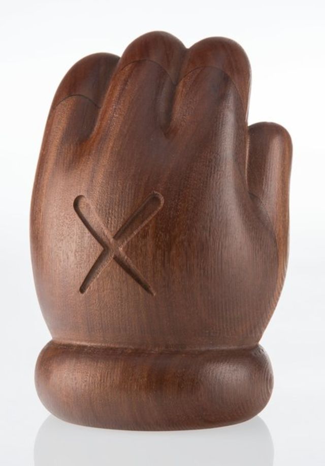 Kaws - Wood Hand - First Edition