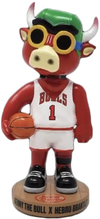 Chicago Bulls Benny The Bull Bobblehead