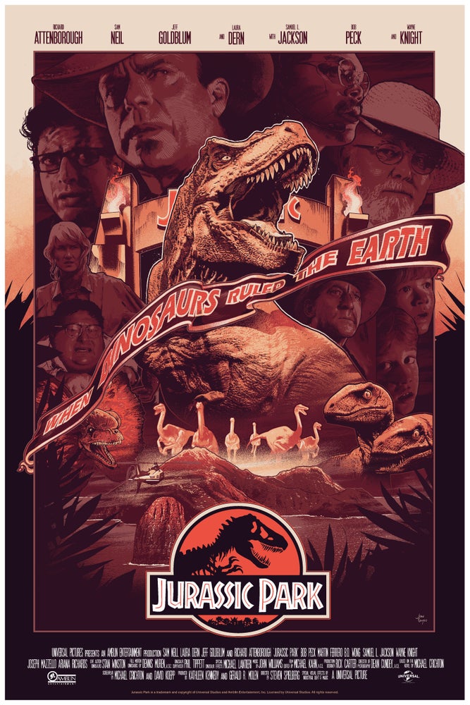 John Guydo - Jurassic Park  - NYCC Variant Edition