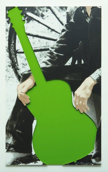 Person with Guitar (Green)