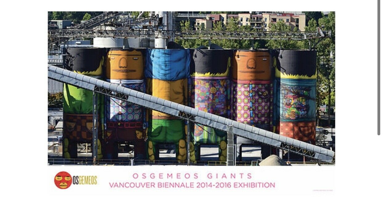 Giants Poster (Vancouver Biennale)