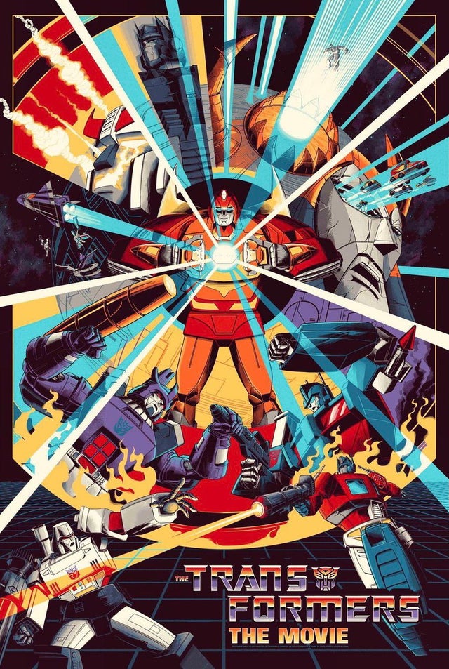 César Moreno - Transformers: The Movie Poster - Regular Edition