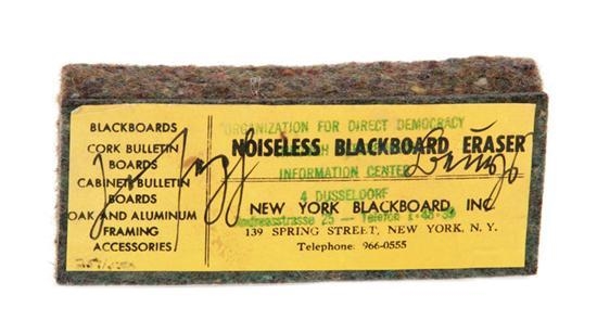 Noiseless Blackboard Eraser (Schellmann 101)