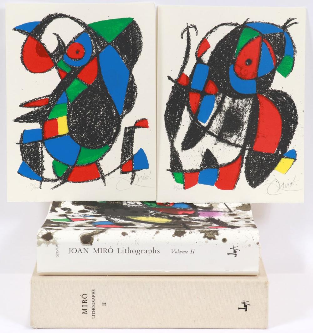 Miro Lithographs II (Mourlot 1036-1049)