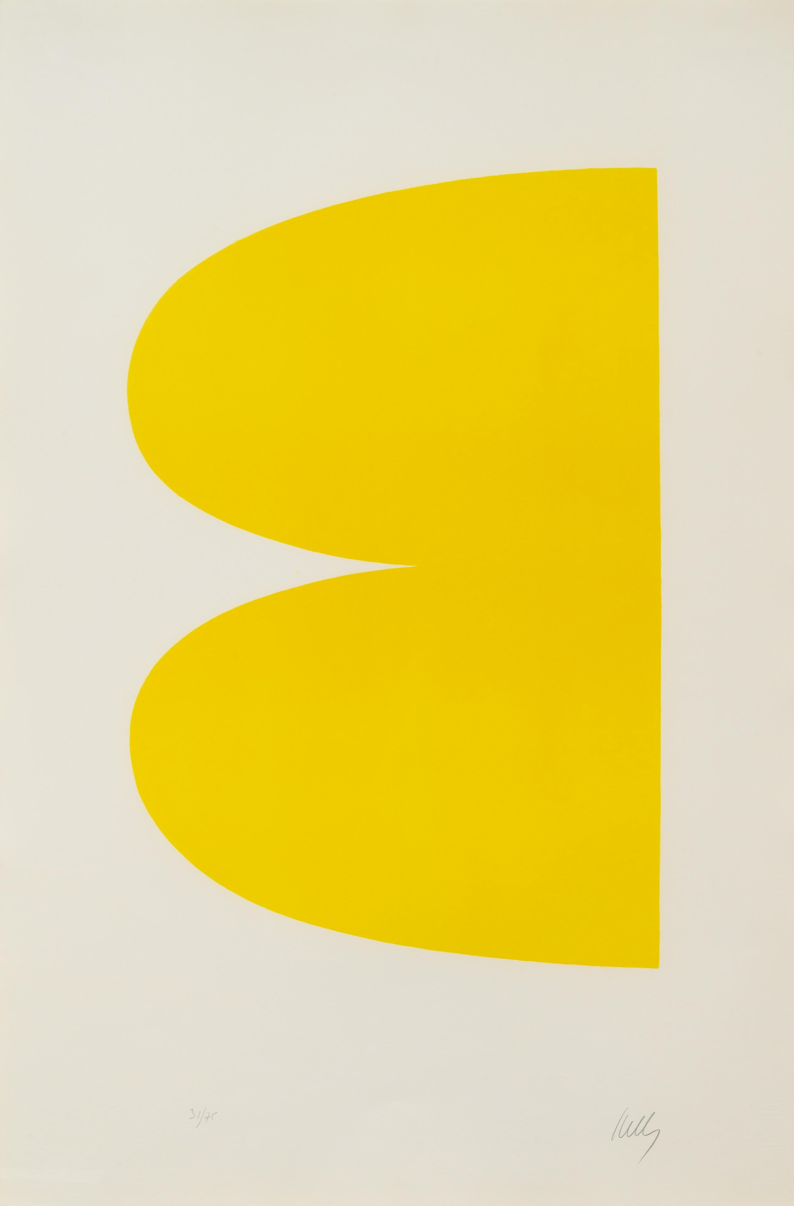 Yellow (Jaune) from Suite of Twenty-Seven Lithographs (Axsom 5)