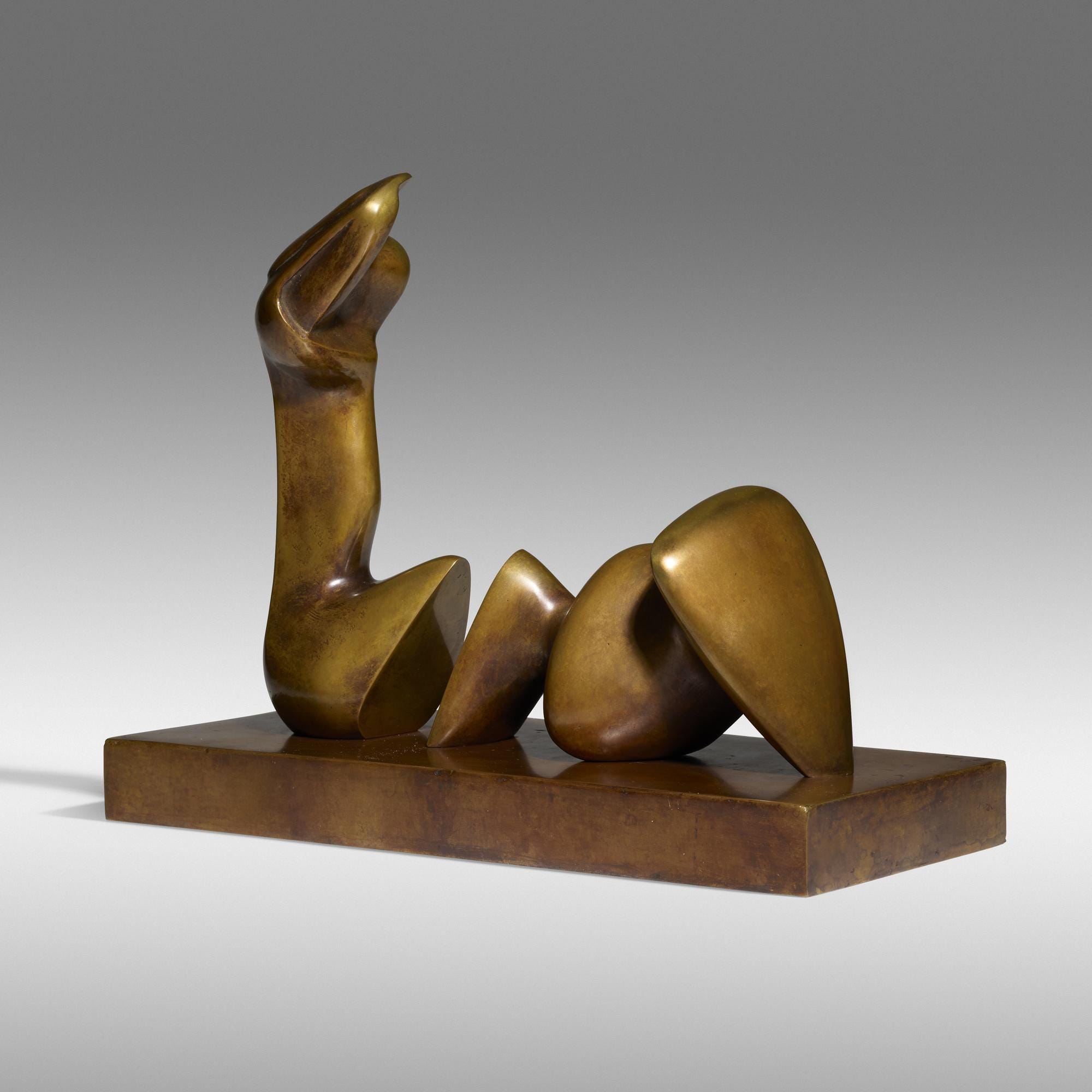 Architecture Prize (Two Piece Reclining Figure: Cut)