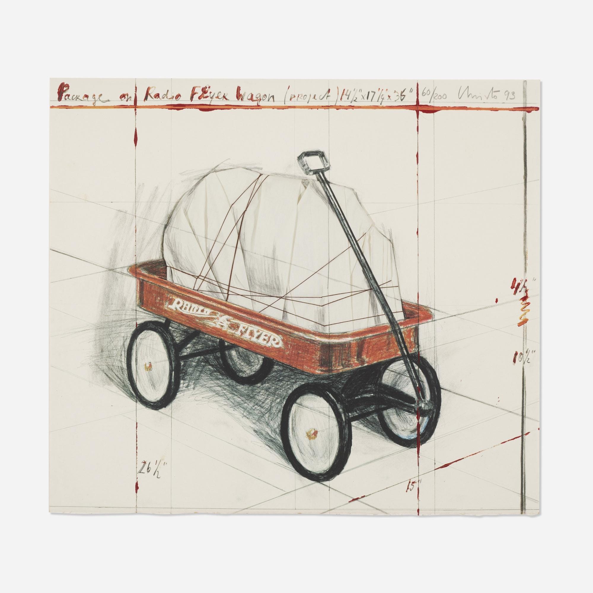 Package on Radio Flyer Wagon, Project (Schellmann & Benecke 217)