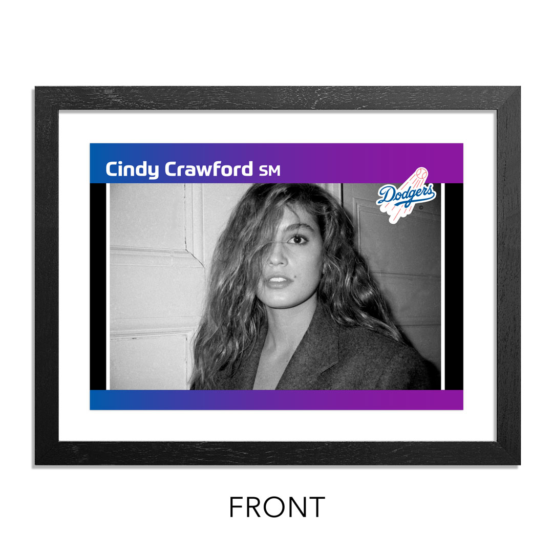 Cindy Crawford - The Supermodel - Grand Slam Edition - Dodgers Variant