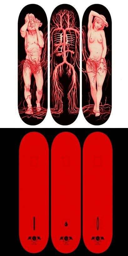 James Jean - Exit Eden Skate Decks