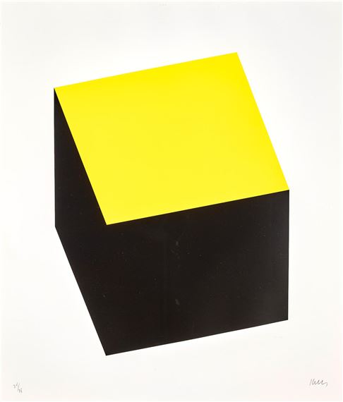 Yellow/Black, from Series of Ten Lithographs 