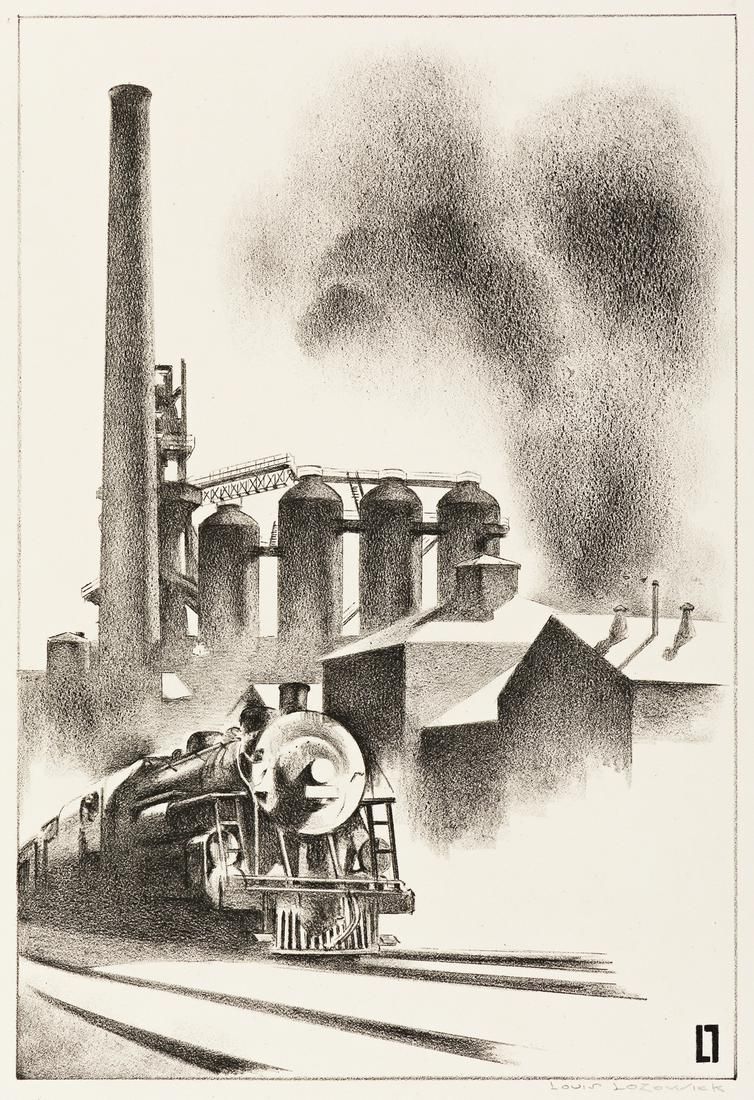 Train and Factory (Flint 113)