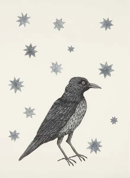 Bird with Stars