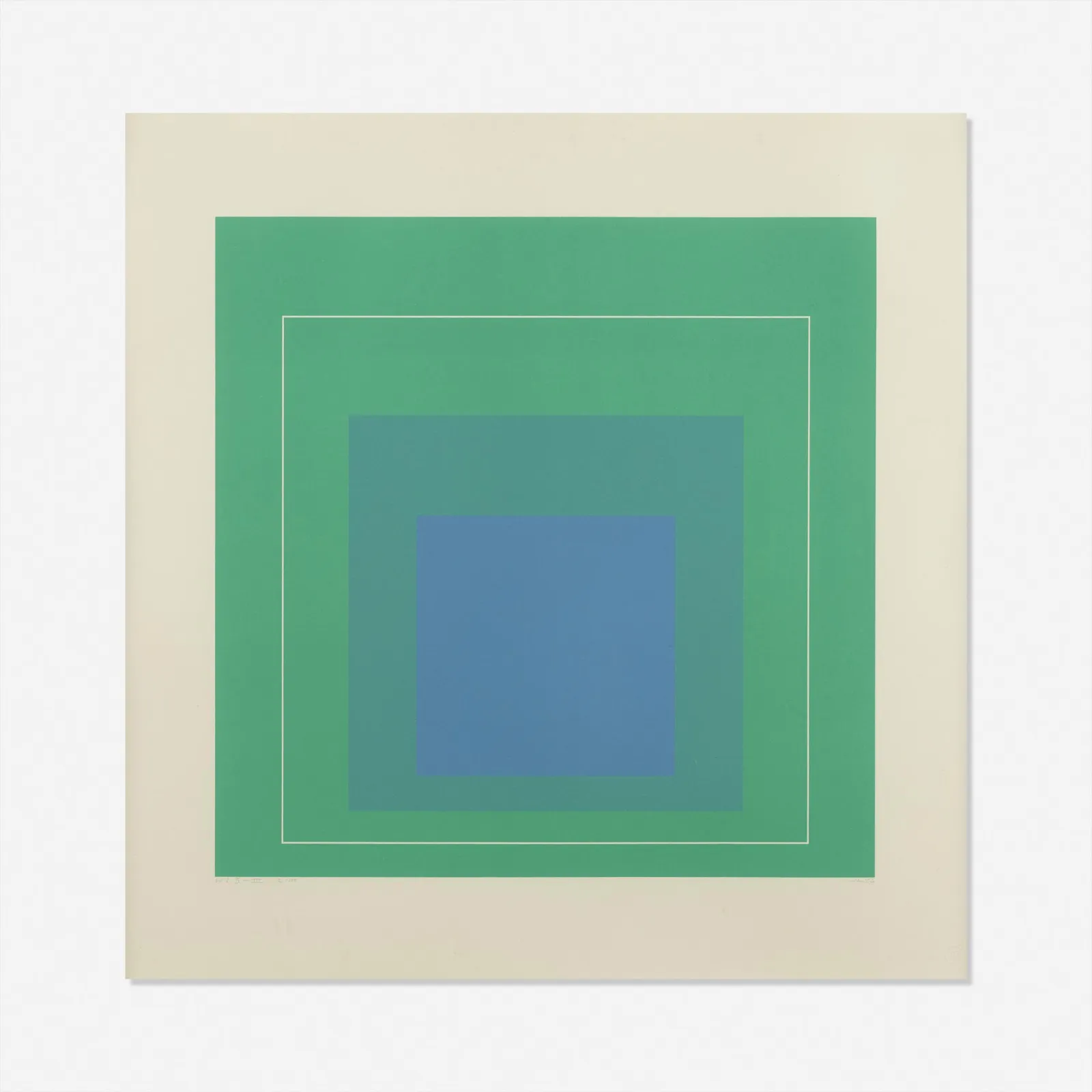 WLS III from White Line Squares (Series I) (Danilowitz 171.3)