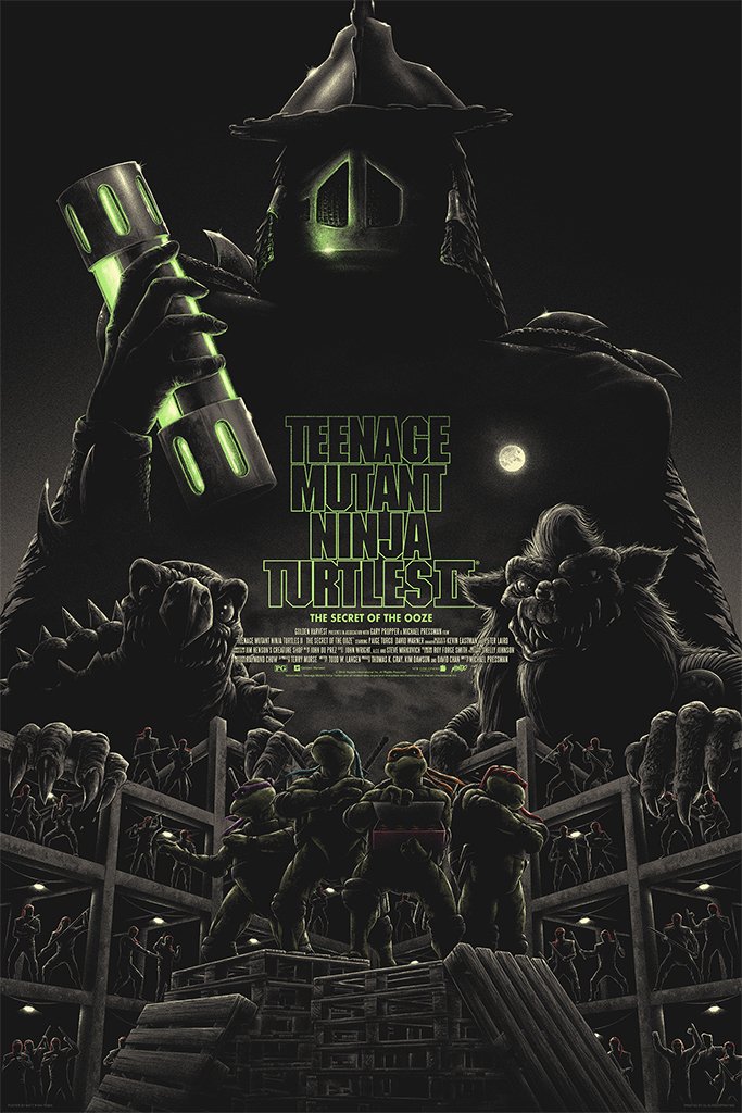 Teenage Mutant Ninja Turtles II: The Secret of the Ooze Poster