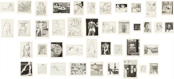 41 Etchings Drypoints (Chantal pp. 115-121)