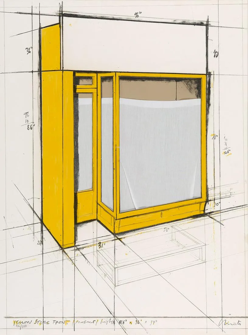 Yellow Store Front, Project (Schellmann 104)