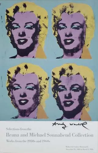 Marilyn Four Times (Selections from the Ileanna and Michael Sonnabend Collection) (after)