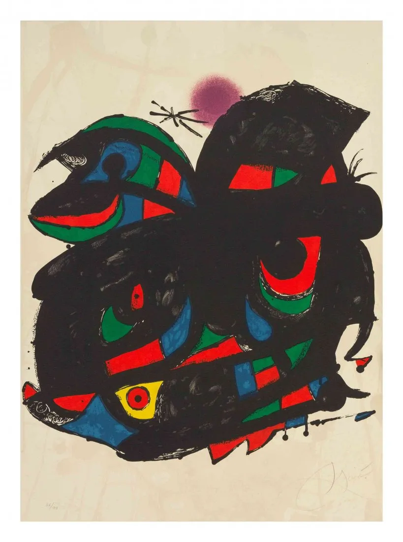 Manifesto per l'inaugurazione della Fondazione Joan Miro (Mourlot, 1090)