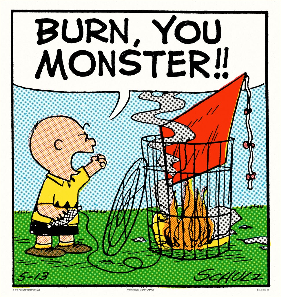 Peanuts Burn Monster