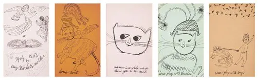Holy Cats by Andy Warhol's Mother book