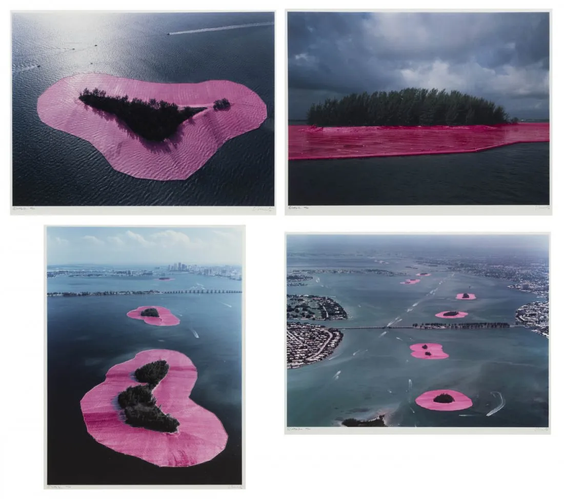 Surrounded Islands Biscayne Bay, Greater Miami, Florida (4 works)