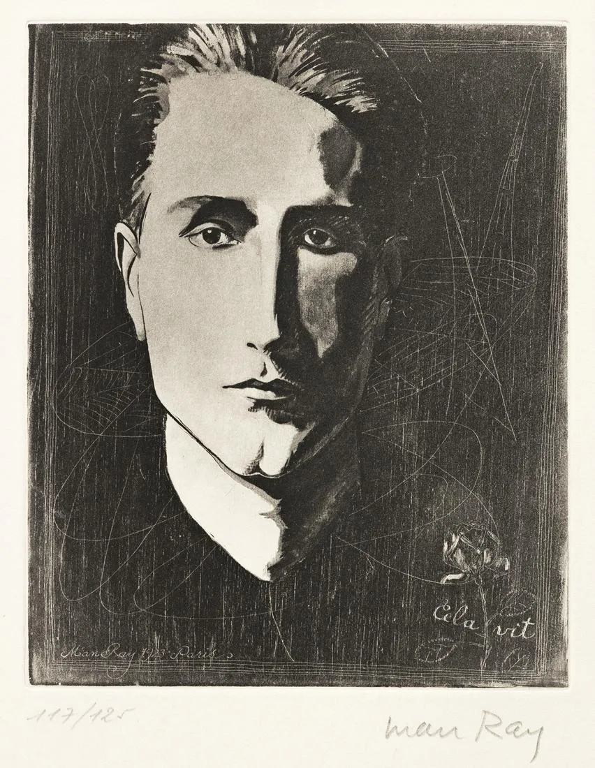 Cela vit (Portrait of Marcel Duchamp) (Anselmino 21)