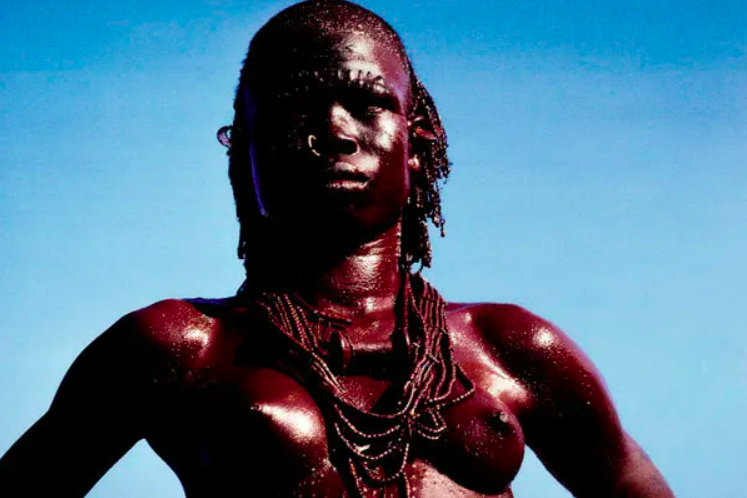 Portrait of a young Nuba woman, Jamila