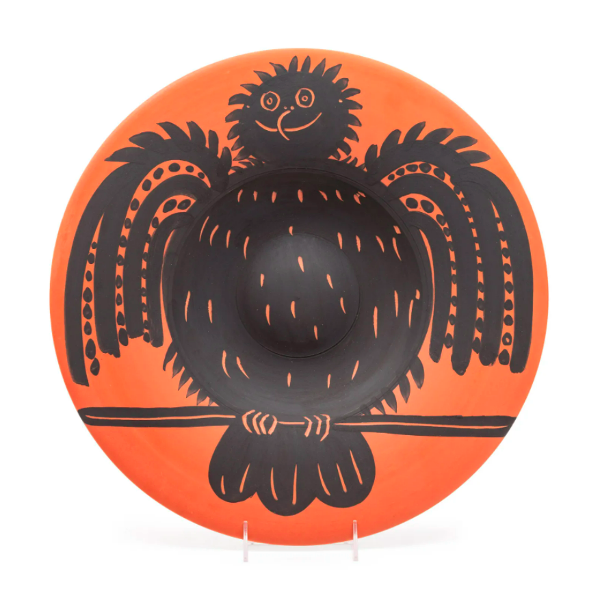 Hibou Noir Perche (A.R. 398)