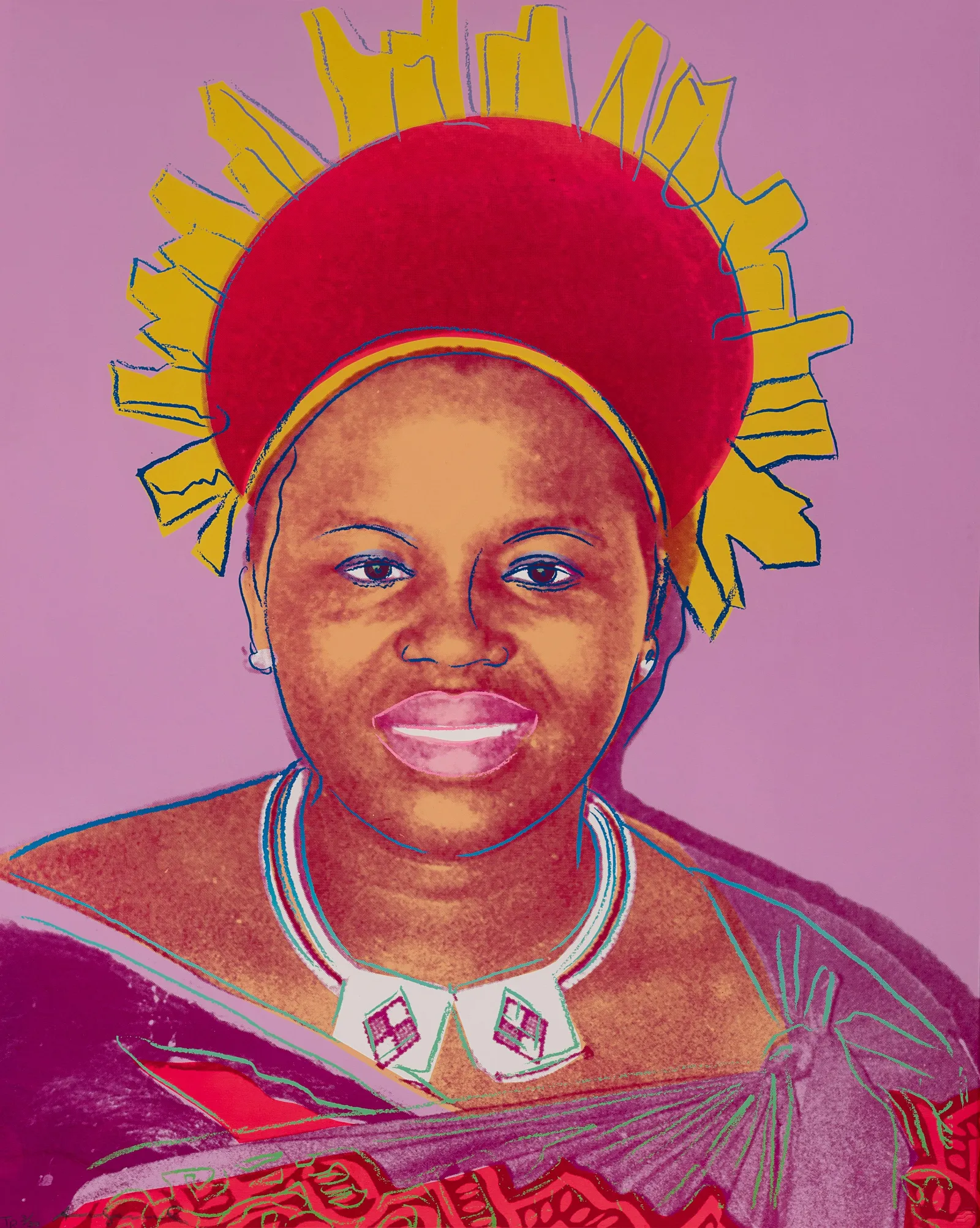 IIB.346-349-TP3.30: Queen Ntombi Twala Of Swaziland 85