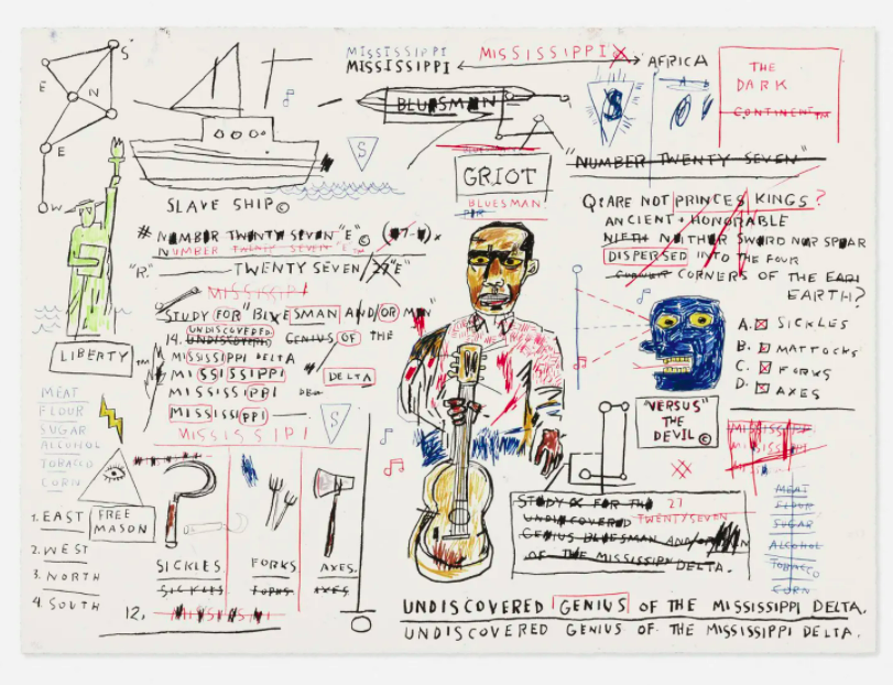 Jean-Michel Basquiat - Untitled (after)