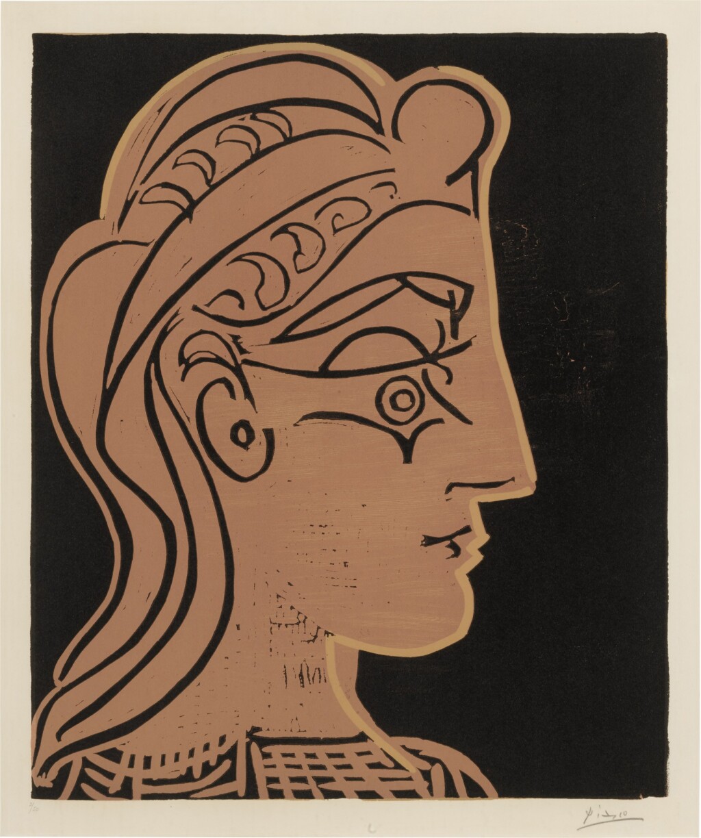 Tete de femme de profil (Bloch 905; Baer 1246)