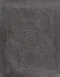 0 Through 9, from Lead Reliefs (Universal Limited Art Editions 84; Gemini 189)