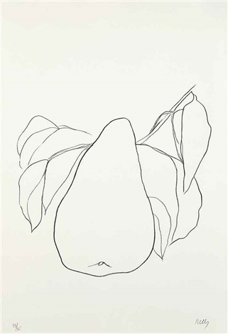 Pear III, from Suite of Plant Lithographs (Axsom 47)