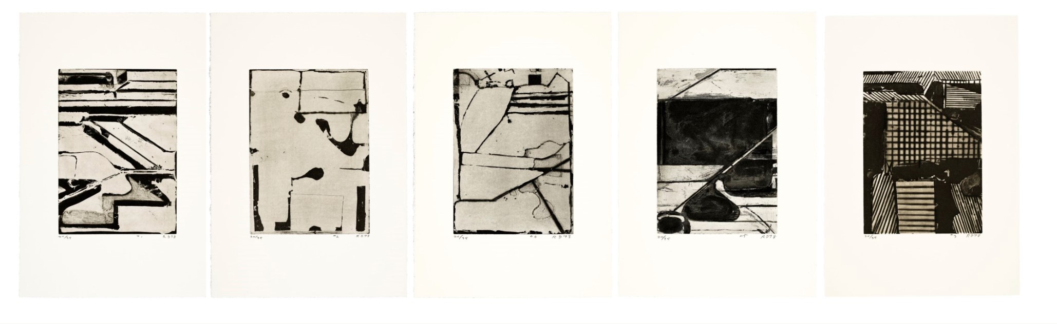 Five Aquatints with Drypoint (Guillemin p. 112)