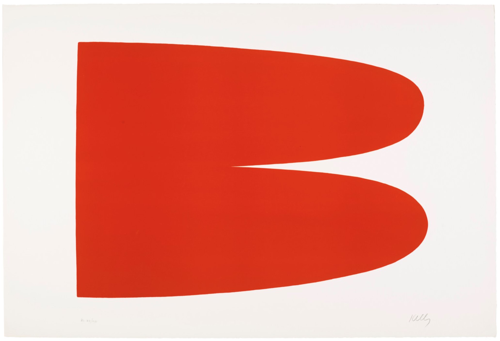 Red-Orange (Rouge-Orange)(from Suite of Twenty-Seven Color Lithographs) (Axsom 6)