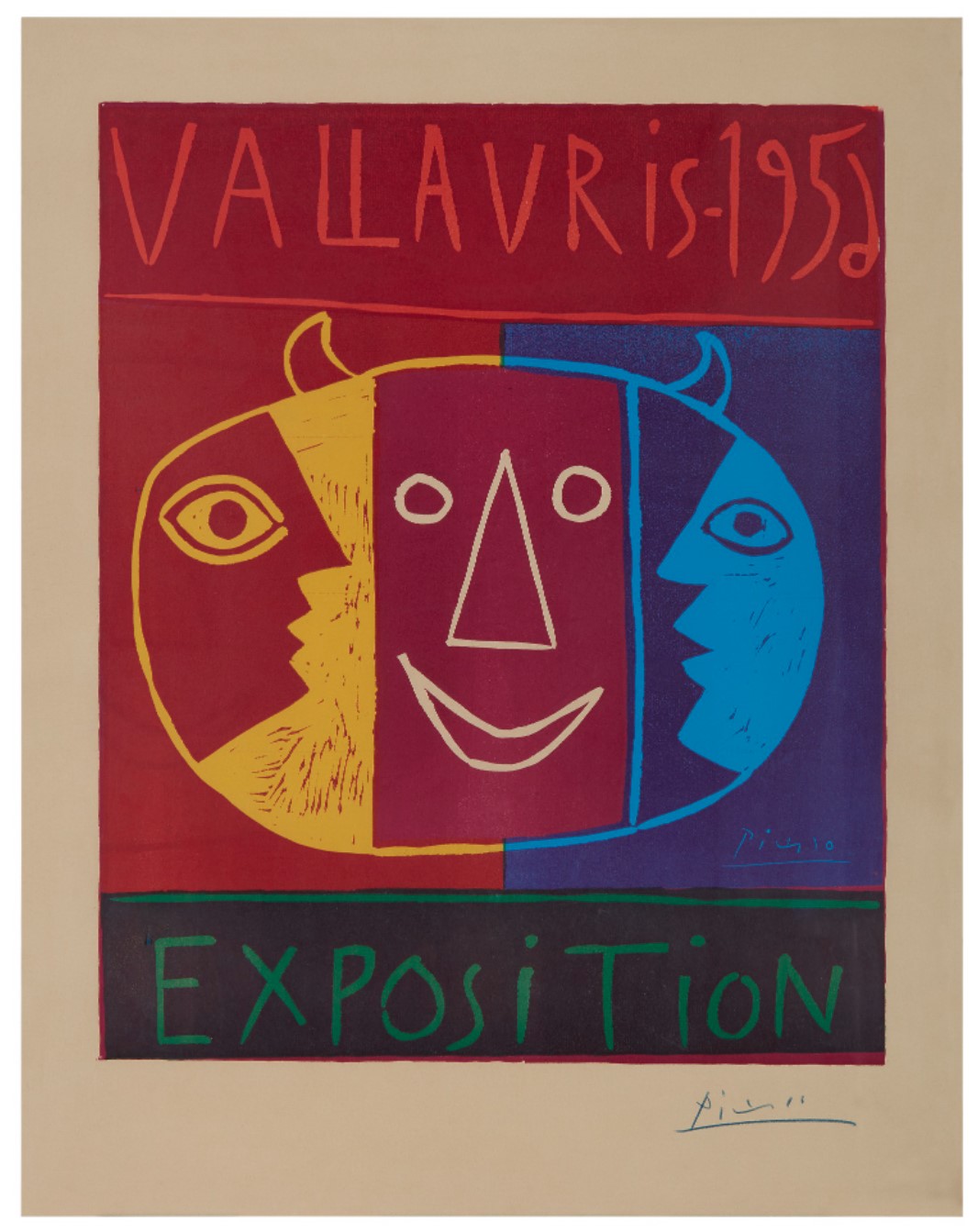 Vallauris 1956 Exposition (B. 1271, BA. 1042, CZWIKLITZER 19)