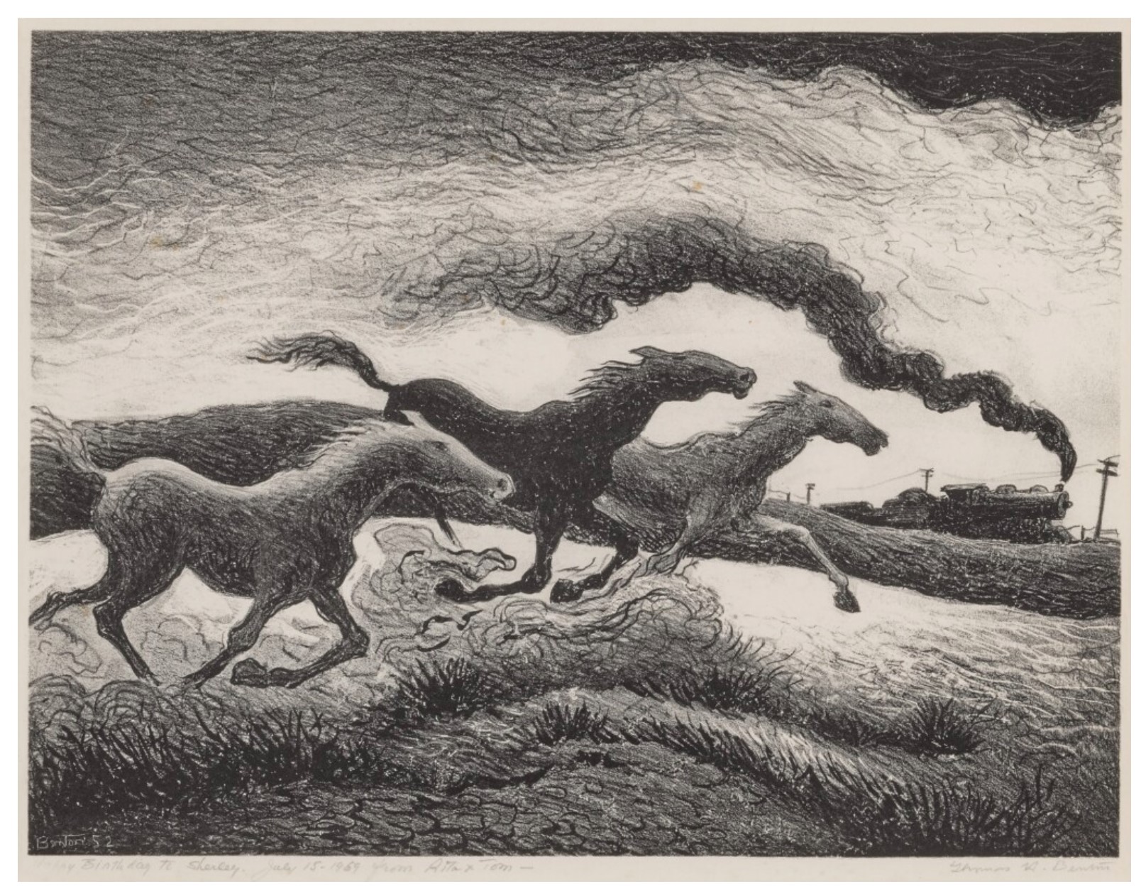 Running Horses (F. 78)