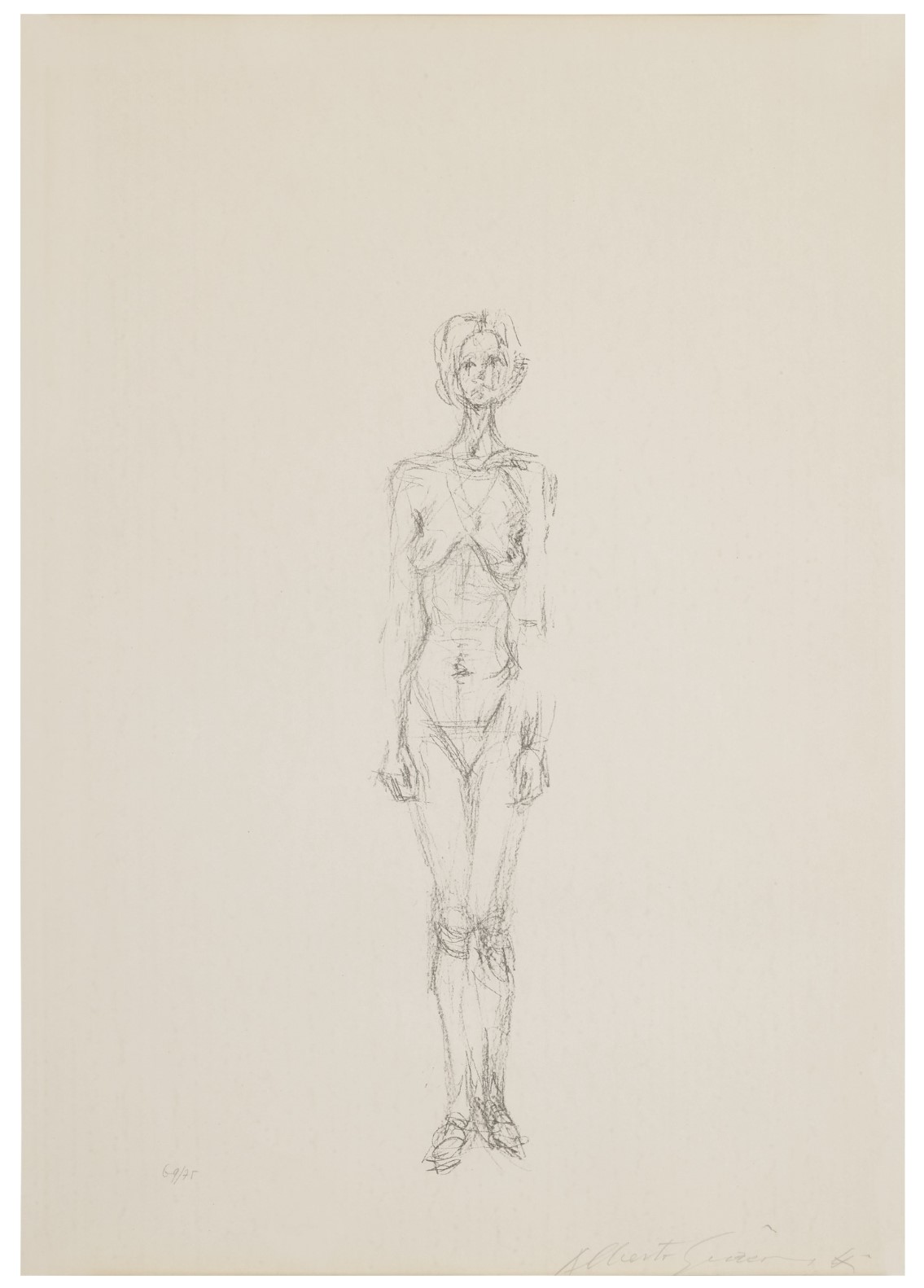 Standing Nude II (Lust 36)