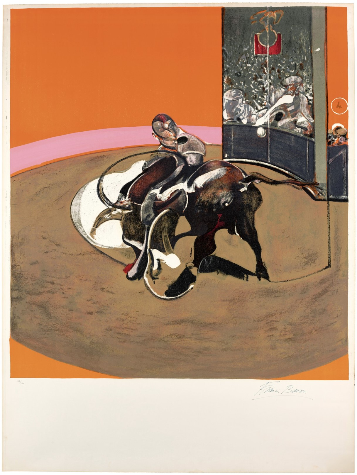 Etude pour une Corrida, after Study for Bullfight No. 1, 1969 (Sabatier 10)