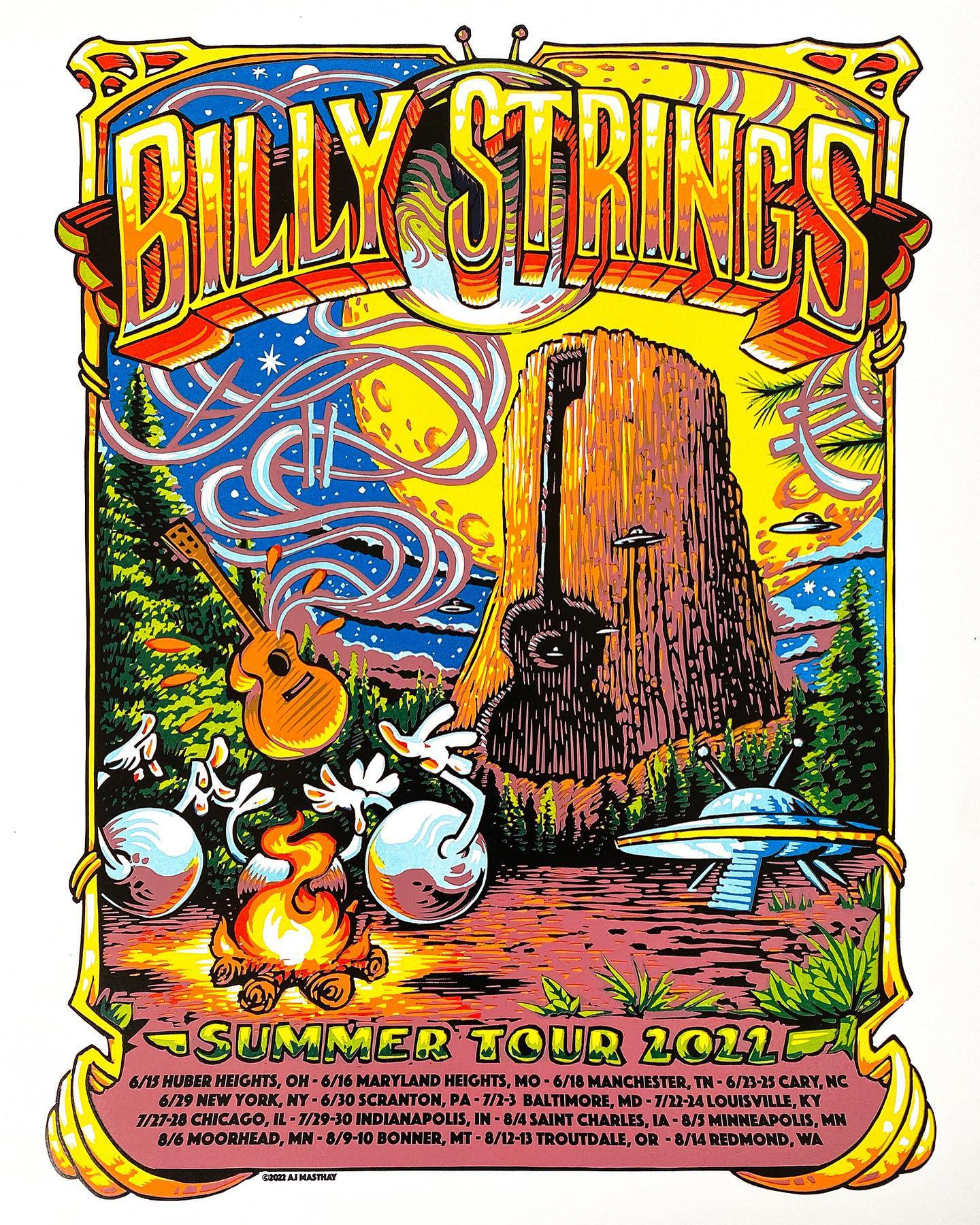 Billy Strings Summer Tour 22