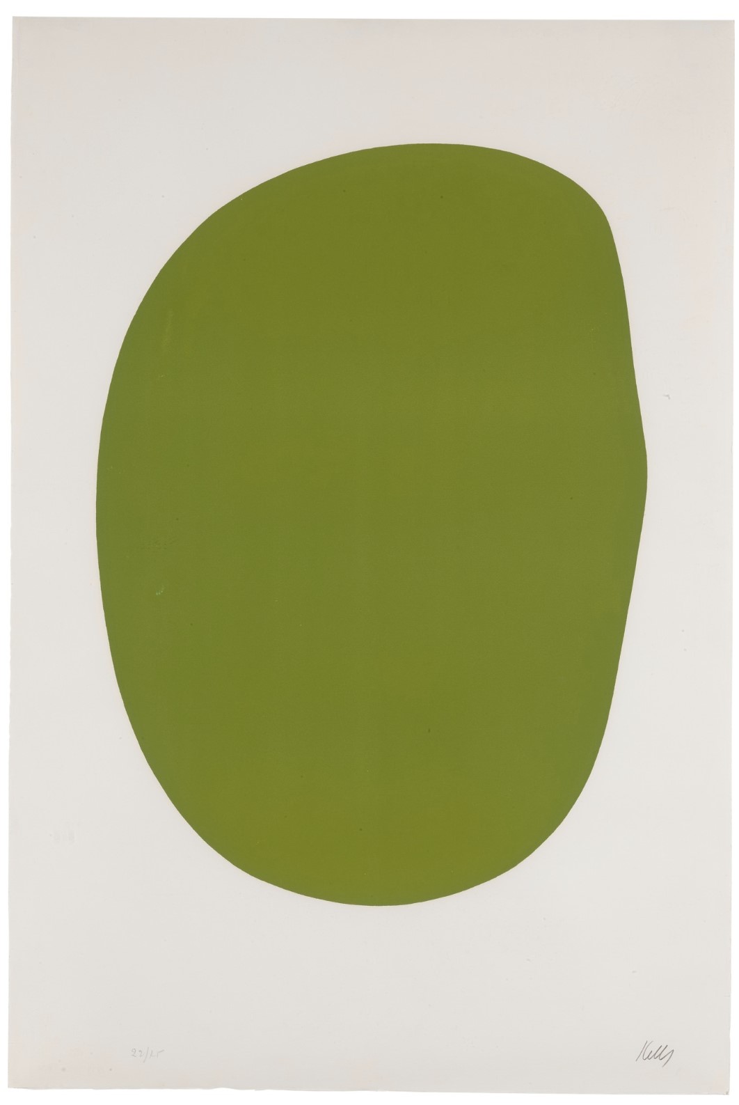 Green (Vert) (from Suite of Twenty-Seven Color Lithographs) (Axsom 7)