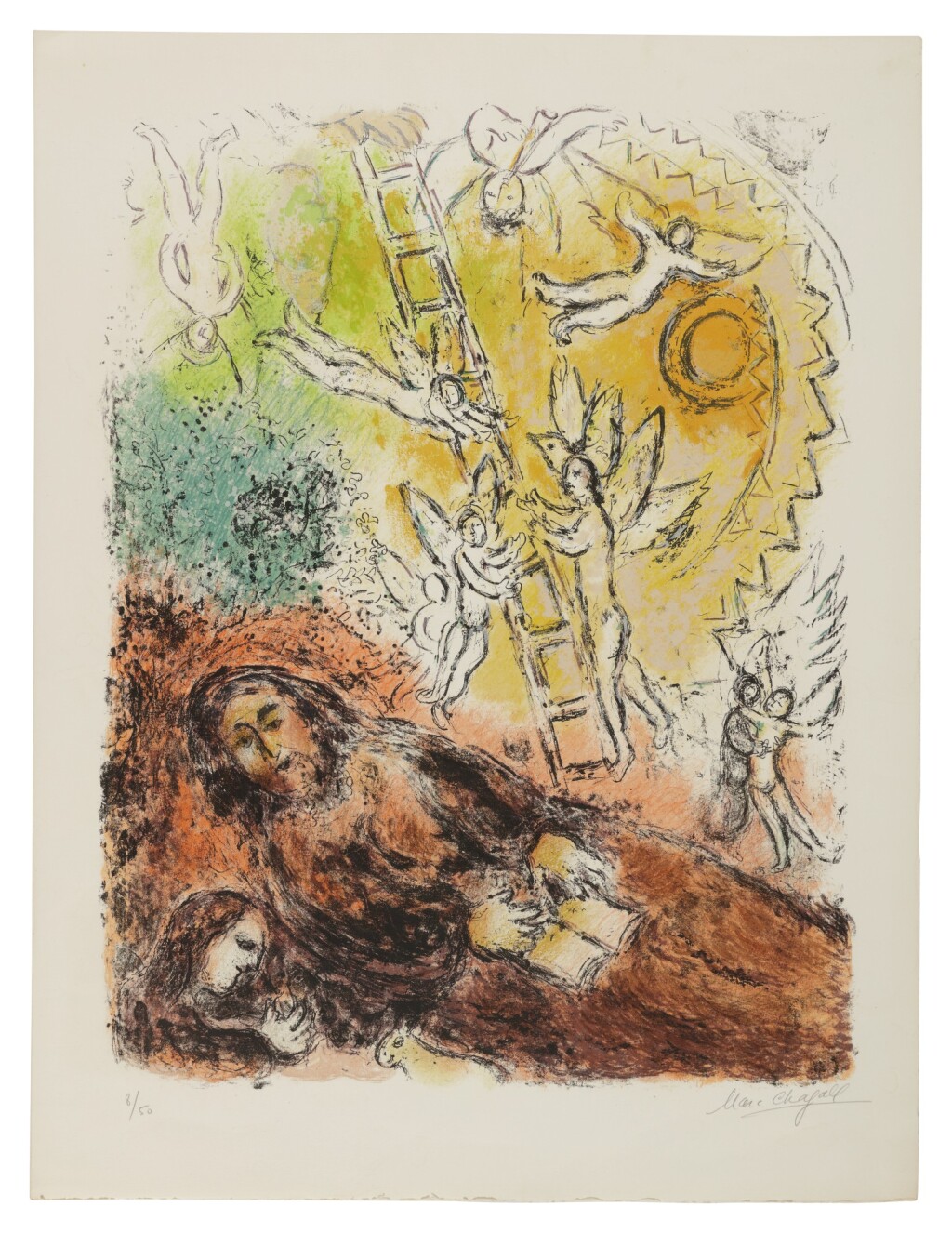 Marc Chagall - The Prophet (M. 713)